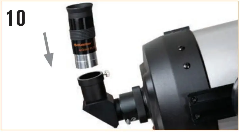 CELESTRON 22463 StarSense Explorer DX 6 Inch Schmidt Cassegrain AZ - eyepiece