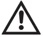 Thomann Swissonic Quadphone - warning icon