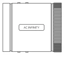 AC INFINITY ADA2207X1 UIS Control Plug - Duct Fans