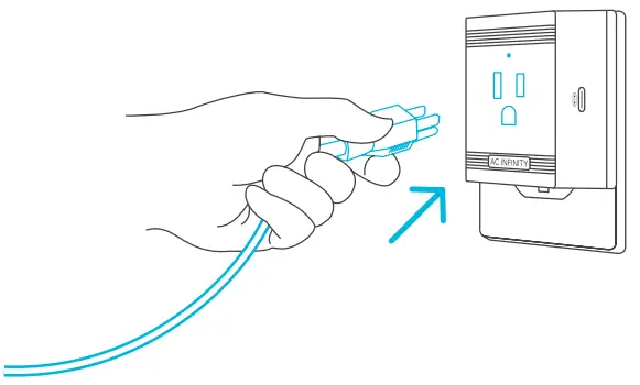AC INFINITY ADA2207X1 UIS Control Plug - STEP 2