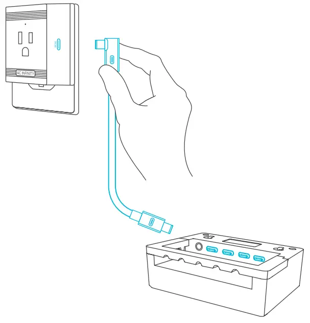 AC INFINITY ADA2207X1 UIS Control Plug - STEP 3