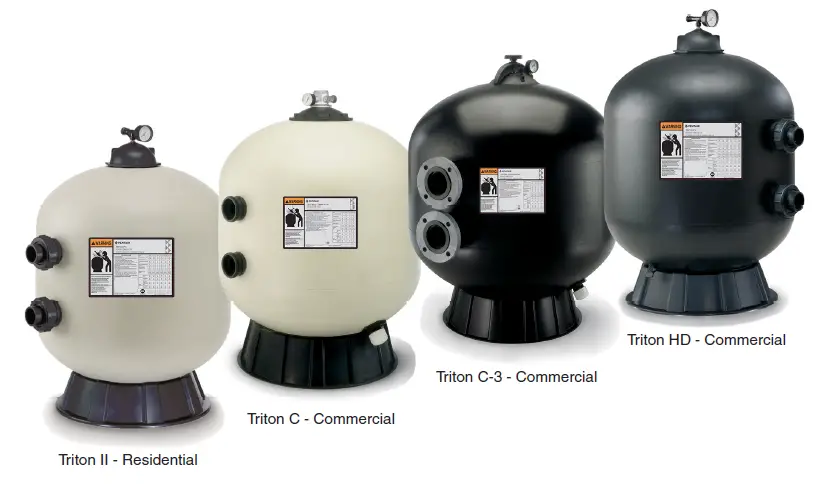 PENTAIR-TR40-Triton-Fiberglass-Sand-Filter-FIG-1