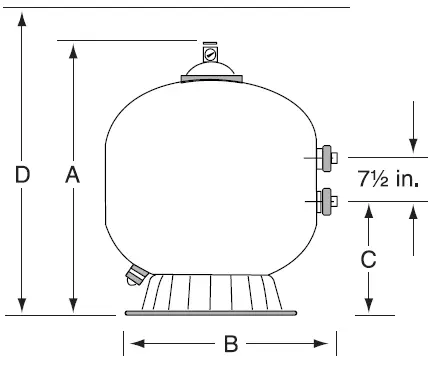 PENTAIR-TR40-Triton-Fiberglass-Sand-Filter-FIG-10