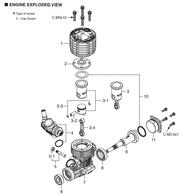 O S Engine MAX-12TG Ver.IV O.S. Engine -VIEW