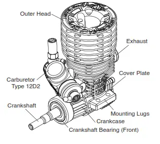 O S Engine MAX-12TG Ver.IV O.S. Engine -VIEW8