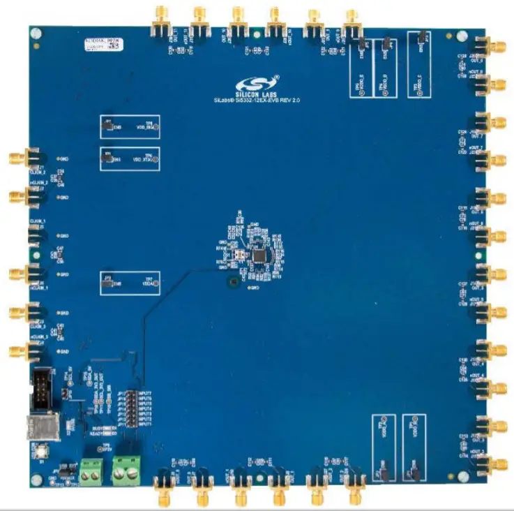 SILICON LABS UG301 Si5332-12EX-EVB Low Hitter Clock figure 1