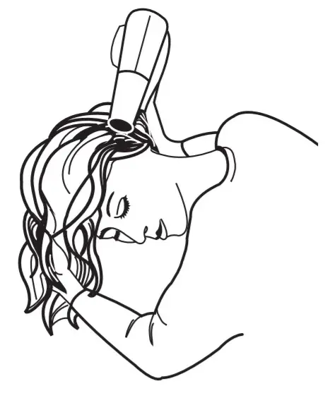 CONAIR 127L Folding Handle Travel Hair Dryer 1875 -figure 6