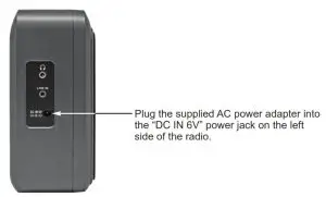 C CRANE Radio EP PRO AM-FM Battery-automatically be disconnecte