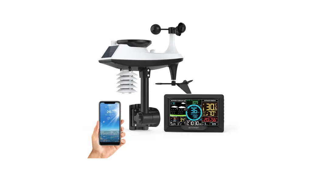 Blitzwolf Bw-ws03 Multi-function Wi-fi Weather Station User Manual Blitzwolf Bw-ws03 Multi-function Wi-fi Weather Station User Manual