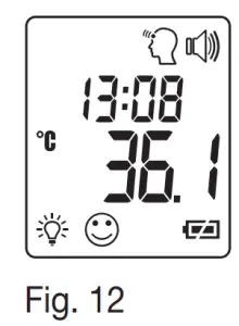 beurer FT 85 Non Contact Thermometer - FIG10