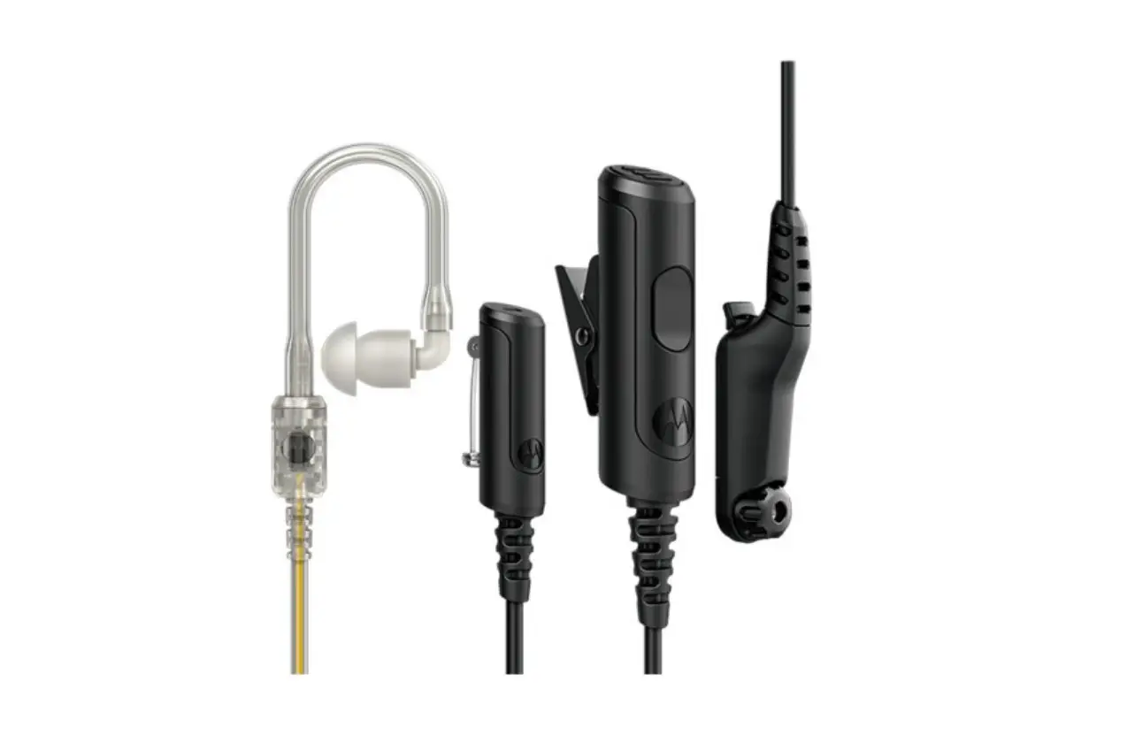 Motorola Pmln8084 3-wire Xl Clear Tube Earpiece User Guide