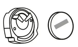 Puretec CR-Z2 Caravan RV Quick Twist Undersink Water Filter System - Remove the black