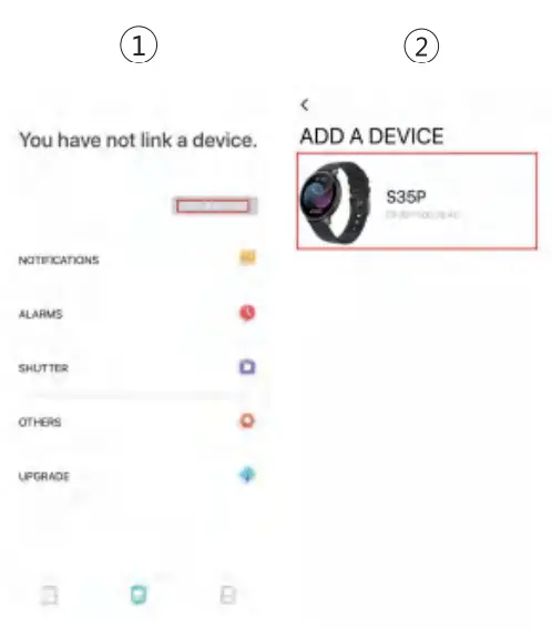 Shenzhen Yawell Intelligent Technology S42 Smart Watch - Bind smart bracelet with APP