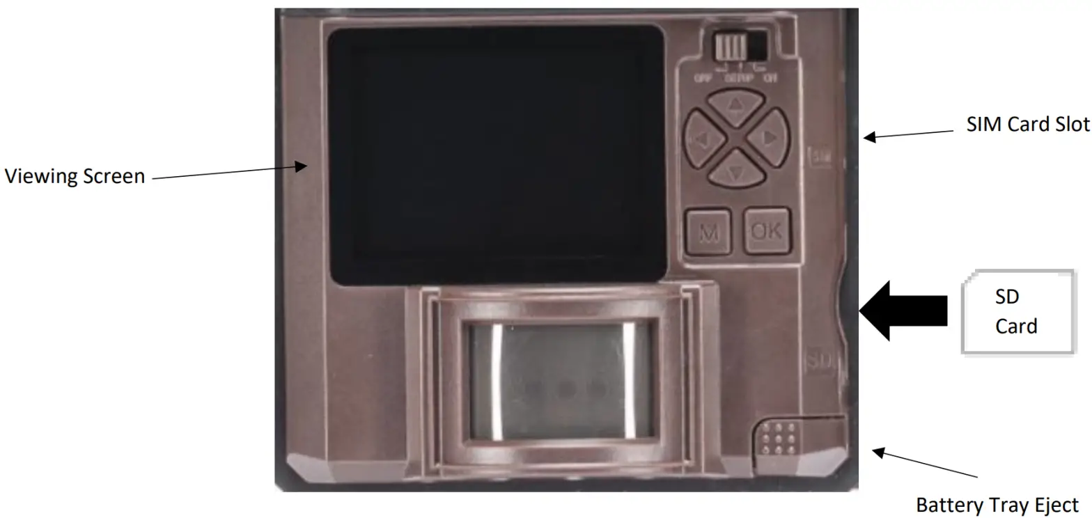 FeraDyne Covert Scouting Camera WC30 A WC30 V Trail Camera - SD Card