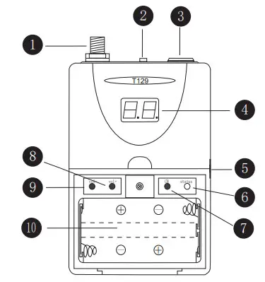 RETEKESS T129 2.4G Digital Wireless Tour - transmitter