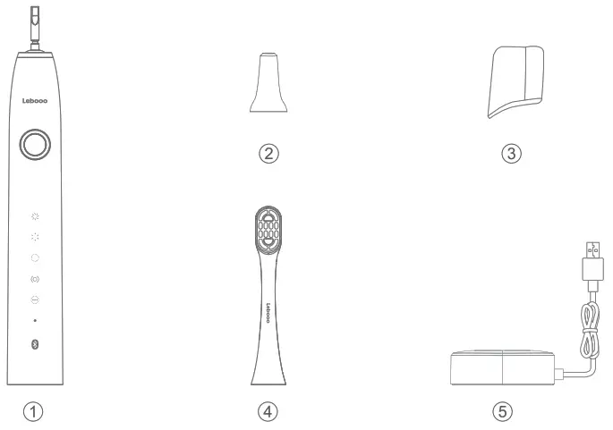 Lebooo LBC 0001A Smart Sonic Toothbrush