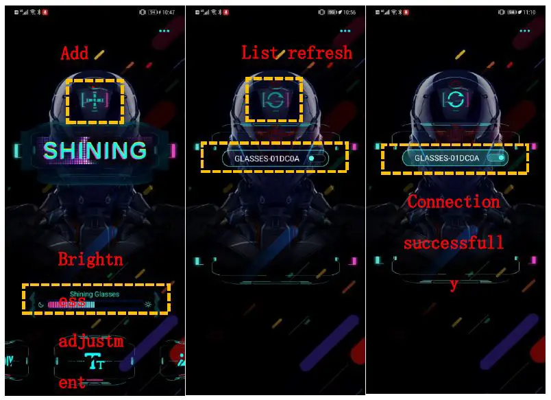 Shenzhen Shining Bright Technology SL-012 Shining Glasses fig 5