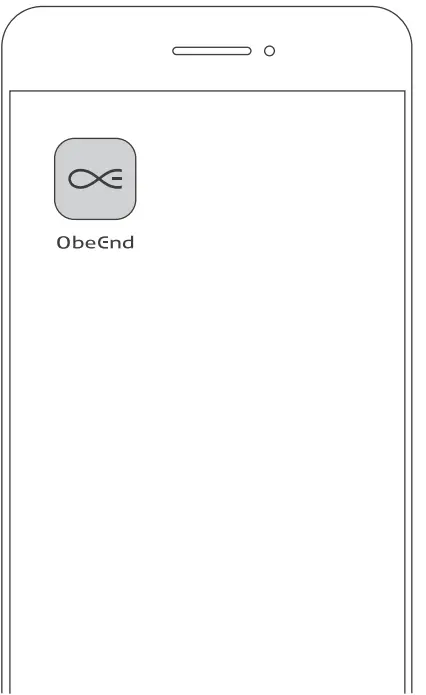 ObeEnd OE M600 Weight Loss Wristband - app
