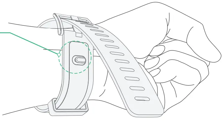 ObeEnd OE M600 Weight Loss Wristband - strap 1