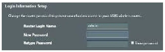 ASUS RT AX86S Wireless AX5700 Dual Band Router- Set up a password