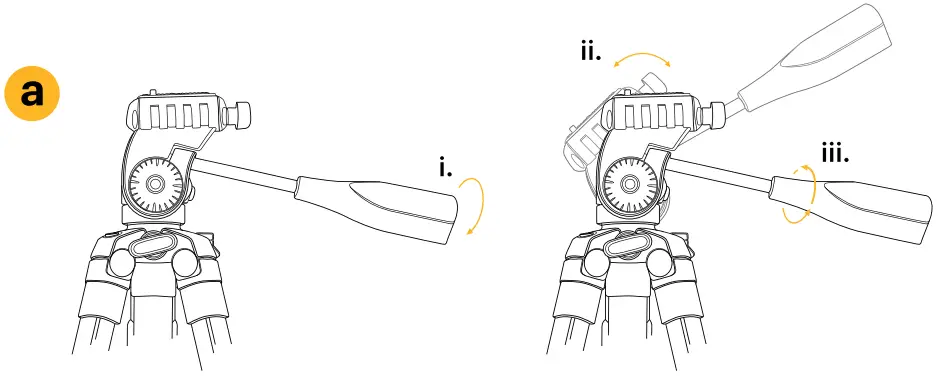 KODAK ROCPGTR62 Photo Gear Tripod-Pan Head