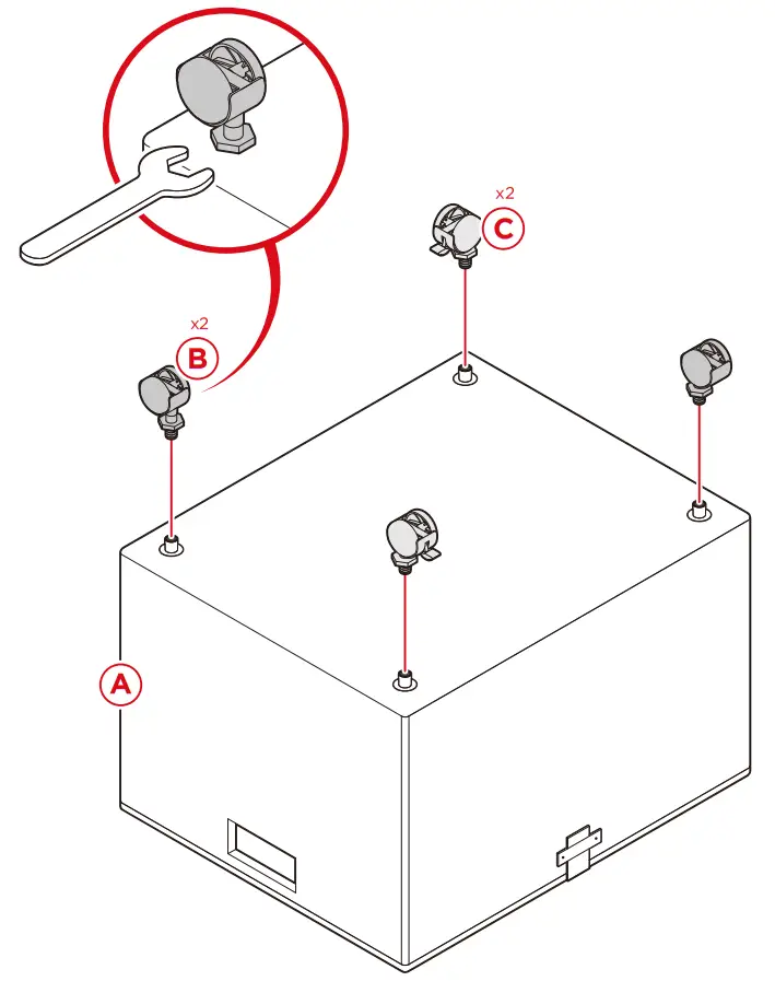 BCP SKY6258 Rolling File Cabinet-PRODUCT ASSEMBLY