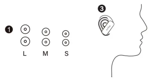 HOLYHIGH AEA03 Truly Wireless Earbuds - warning