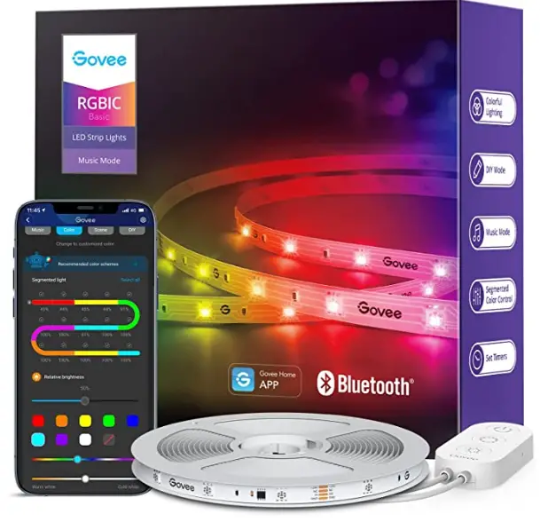 Govee H1161 Smart WiFi LED RGB Music Sync Strip