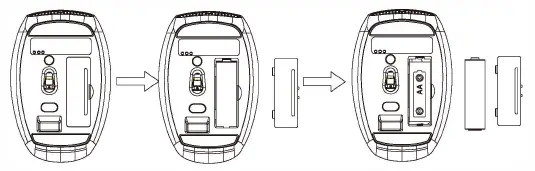 uhru-WKM-18 2.4GHz-Auto-Link-Keyboard-and-Optical-Mouse-1