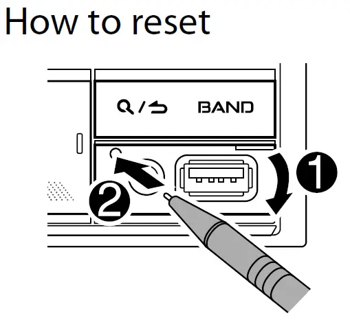 How to reset