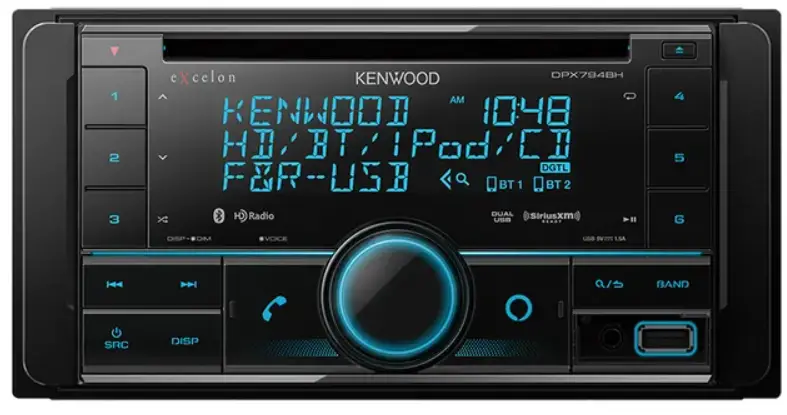 KENWOOD DPX794BH Double DIN Sized CD Receiver