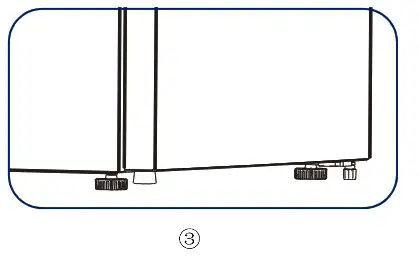 Hisense HRTF504 White Top Mount Refrigerator - Installing your new appliance 8