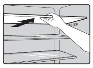 Hisense HRTF504 White Top Mount Refrigerator - Using your appliance 1