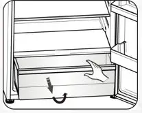 Hisense HRTF504 White Top Mount Refrigerator - Using your appliance 2