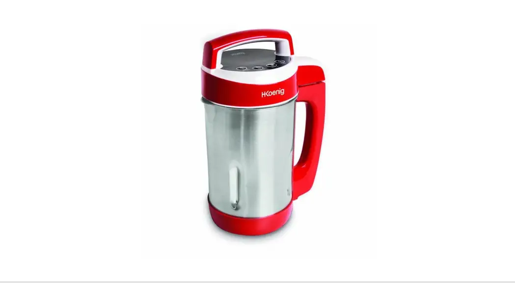 H Koenig Mxc18 Soup Maker Blender Instruction Manual