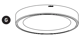 artika FM CORC LED Ceiling Light - Diffuser