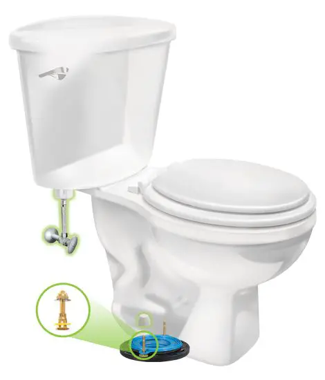 Fluidmaster K 7530 5000 Toilet Install Kit