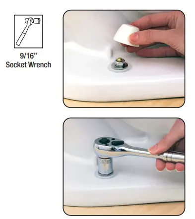 Fluidmaster K 7530 5000 Toilet Install Kit - figure 6