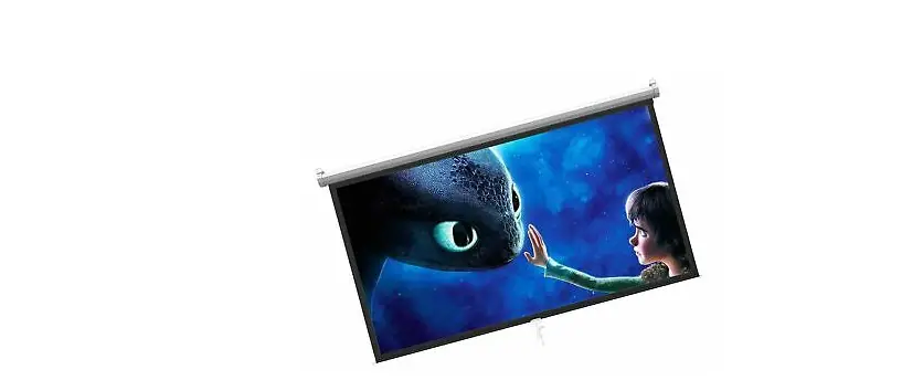 Perlesmith Psms1 Manual Pull-down Projector Screen Instruction Manual