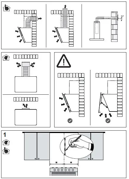 ROROSHETTA Tellus 60 Stainless 60cm Hoods Fig3