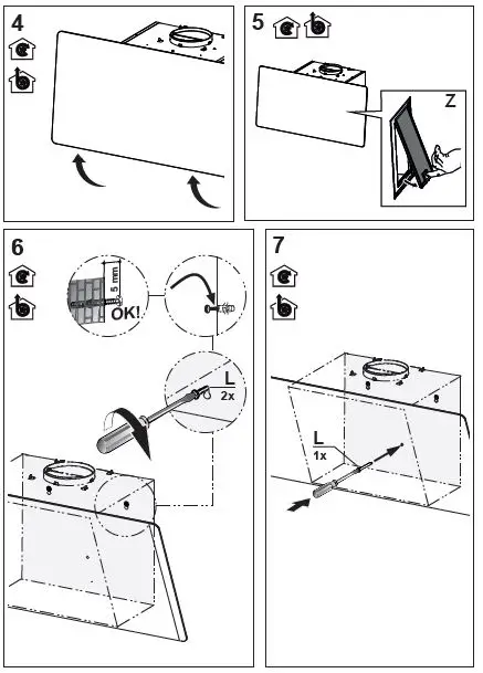 ROROSHETTA Tellus 60 Stainless 60cm Hoods Fig6