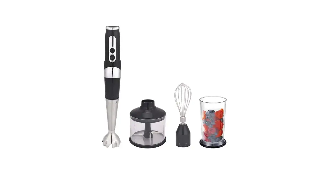 Healthy Choice Hbc60 Cordless Stick Blender Set With 3 Adjustable Angles And 21 Adjustable Speeds Instruction Manual