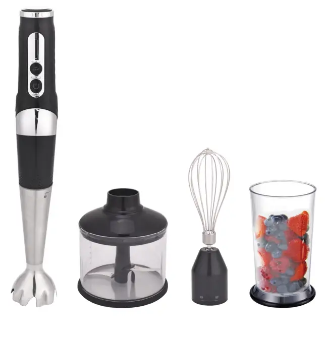 Healthy Choice HBC60 Cordless Stick Blender Set with 3 Adjustable Angles and 21 Adjustable Speeds