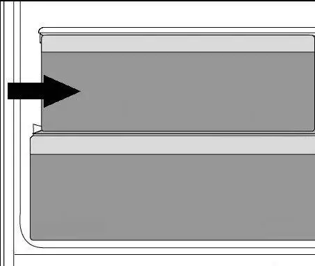 beko BCNA306E4SN Built-In Refrigerator - The dairy or