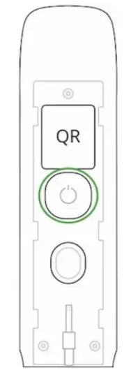 AJAX MotionProtect Curtain Wireless Motion Detector - Pairing1