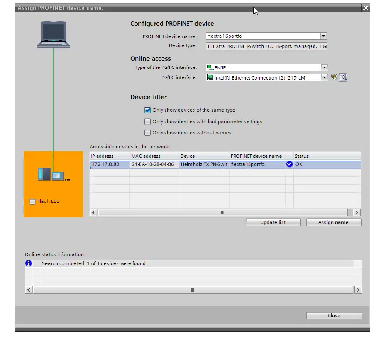 Helmholz -700-856-12F41 -FLEXtra- PROFINET-Switch -FO -16 -Port -10-100-1000 -MBps- FIG 8