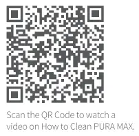 PETKIT B09KC7Q4YF Pura Max Self Cleaning Cat Litter Box Instruction Manual - QR Code