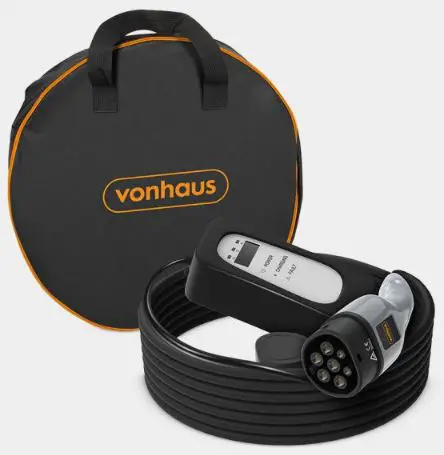 VonHaus-3500215-6-5m-UK-Plug-to-Type-2-10A-Car-Charging-Cable-PRO