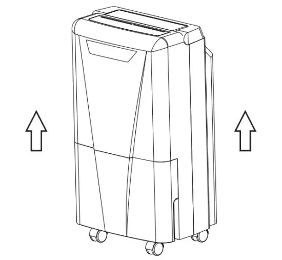 KESNOS PD160A Dehumidifier for Home and Basement - figure 1