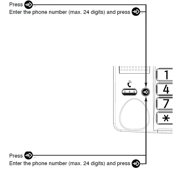 amplicomms BigTel 40 Plus Amplified Big Button Telephone 7